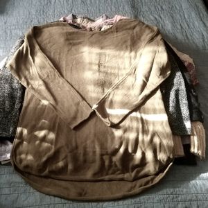 MK Slouchy Olive Green Knit